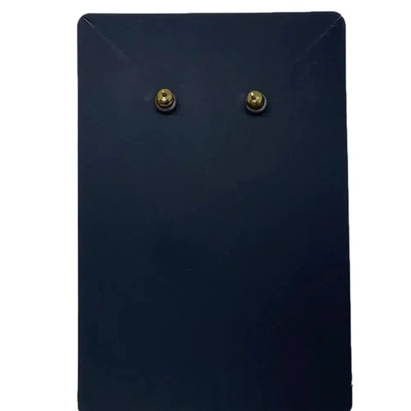 New fall earrings brown red crochet button stud earrings retro style earrings - Picture 4 of 4